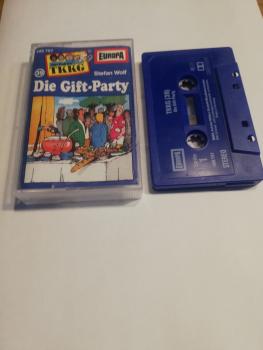 TKKG Folge 39 Die Gift-Party Mattblau mit Weißen Druck 490757-209 Europa
